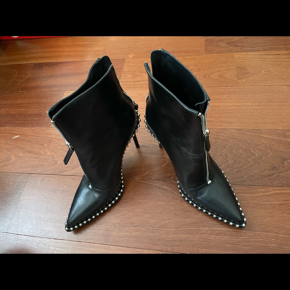 Alexander Wang Eri Black Leather